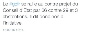 GCFR reononce à l'initative ProPiscine