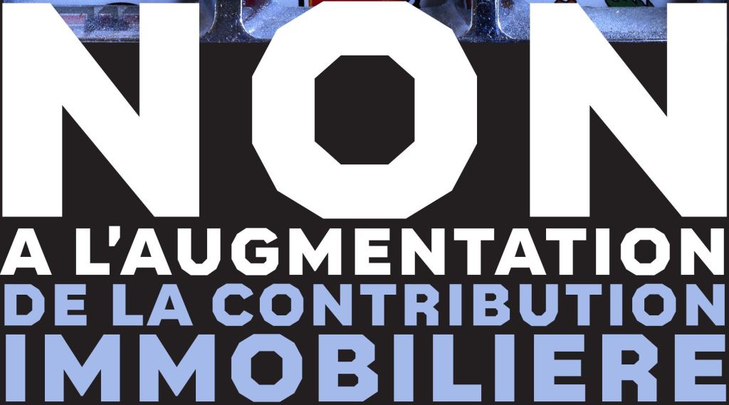 NON à l&rsquo;augmentation de la contribution&nbsp;immobilière!